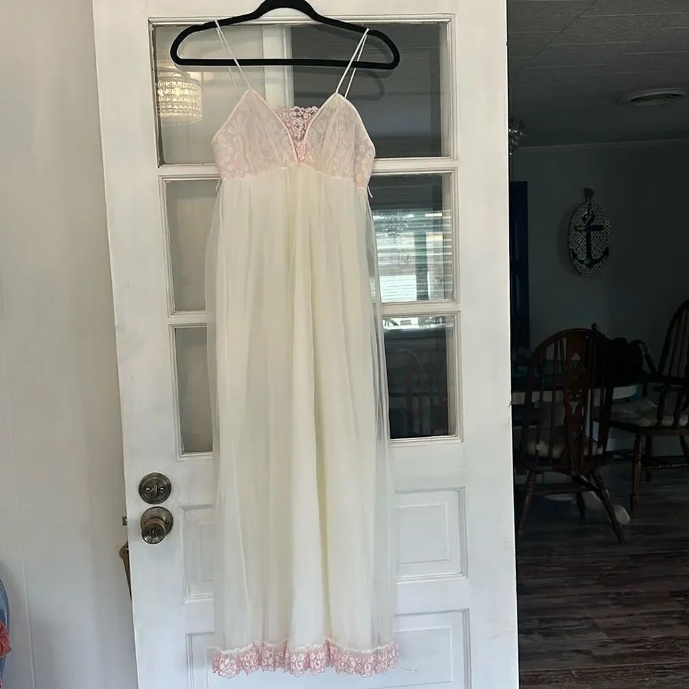 Vintage Mr Jac Nylon Lace Nightgown